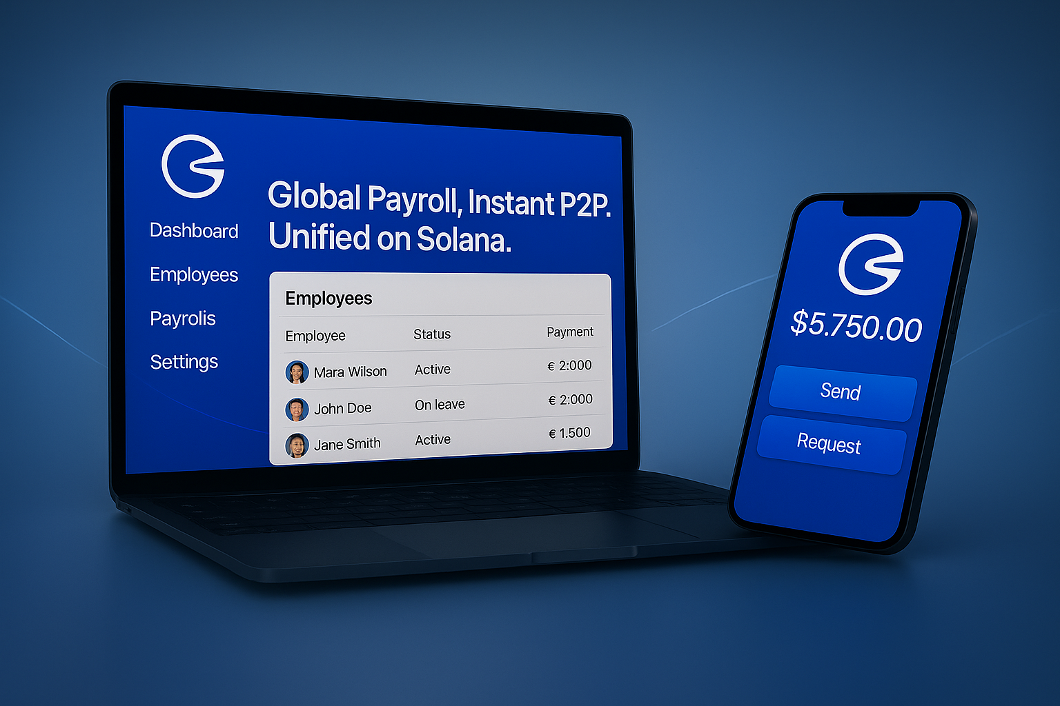 Corridor platform visualization showing global payment flows